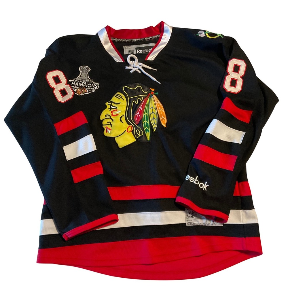 Patrick Kane 88 Chicago Blackhawks 14 Stadium Series Reebok Jersey Stanley Cup L